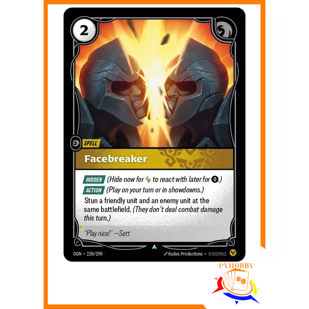 [Riftbound] Facebreaker-Origins (OGN) | Shopee Malaysia