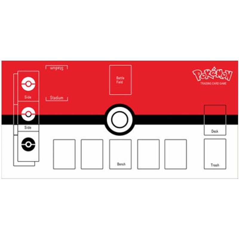 pokemon trading card game pocket mew Pokemon TCG Eevee & Evolution Card Game Rubber Playmat main image 0