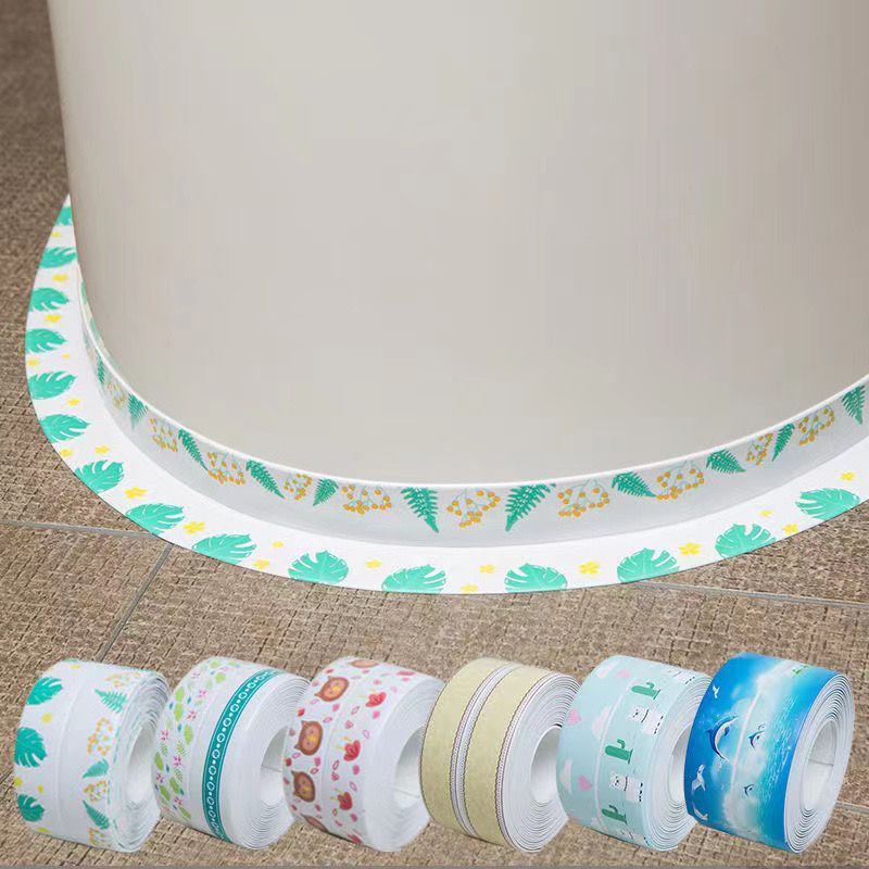 Bathroom Toilet Seam Stickers Kitchen Waterproof Oil-proof Mildew-proof ...