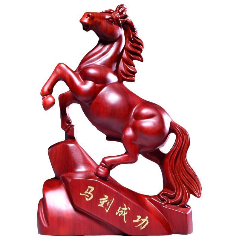 ☆馬☆花梨木☆動物☆精密細工☆置物☆彫刻☆5