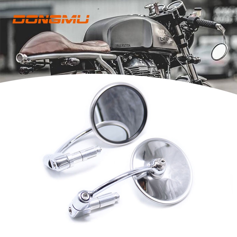 Motorcycle Rear View Mirror Rearview Mirrors Universal Bar End Mirrors ...