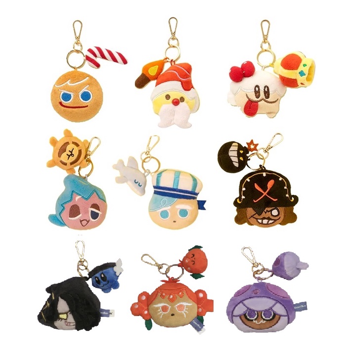 Cookie Run Kingdom Plush Keychain Doll | Shopee Malaysia