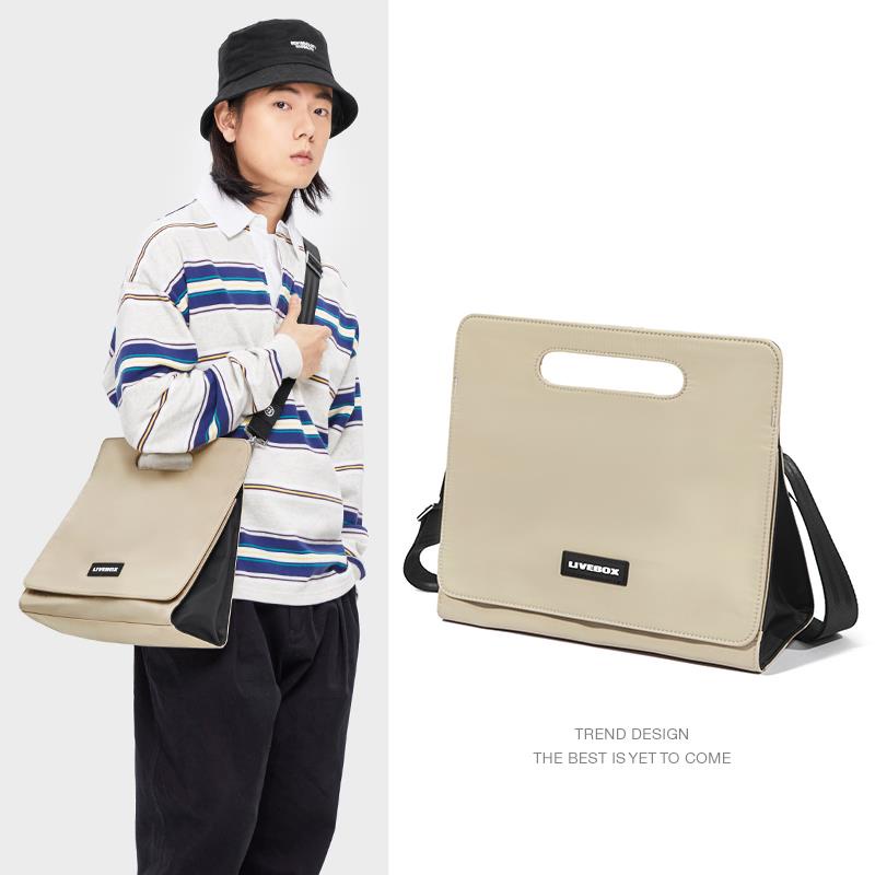 Flash Tide LIVEBOX Japanese Messenger Bag Men Class Commuting Portable