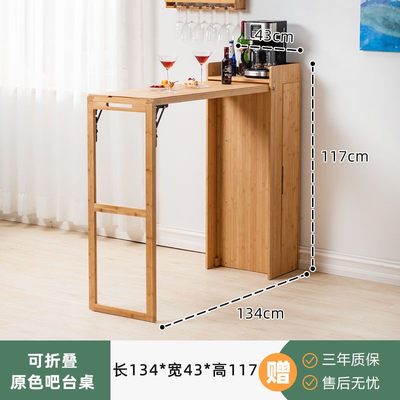 Folding Bar Counter Home Partition Table Coffee Table Modern Bar Dining