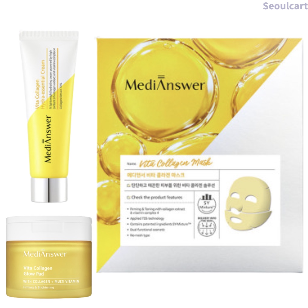 Medianswer Vita Collagen Hydra Essential Cream 50ml, Vita Collagen Glow