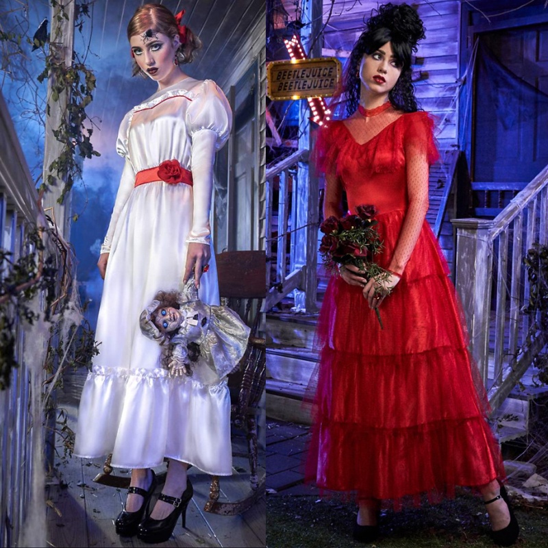 Cos Costume Halloween Costume Female Adult Vampire Sexy cos Horror
