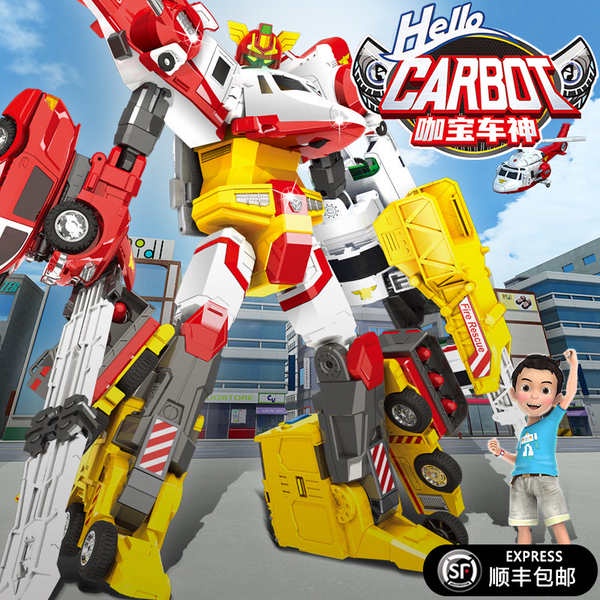 Genuine Kabao Car God Transforming Car Toy Rescue Giant Four-Fit Boy ...