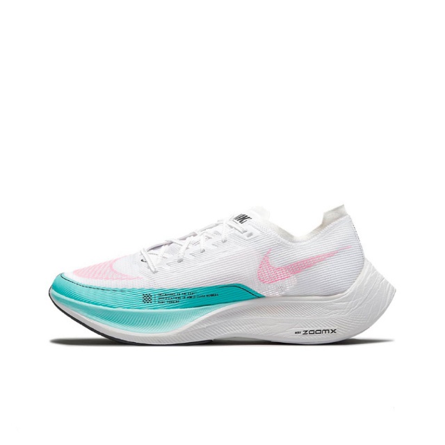 Nike ZoomX Vaporfly Next 2 Racing Running Shoes White/Blue/Pink Carbon