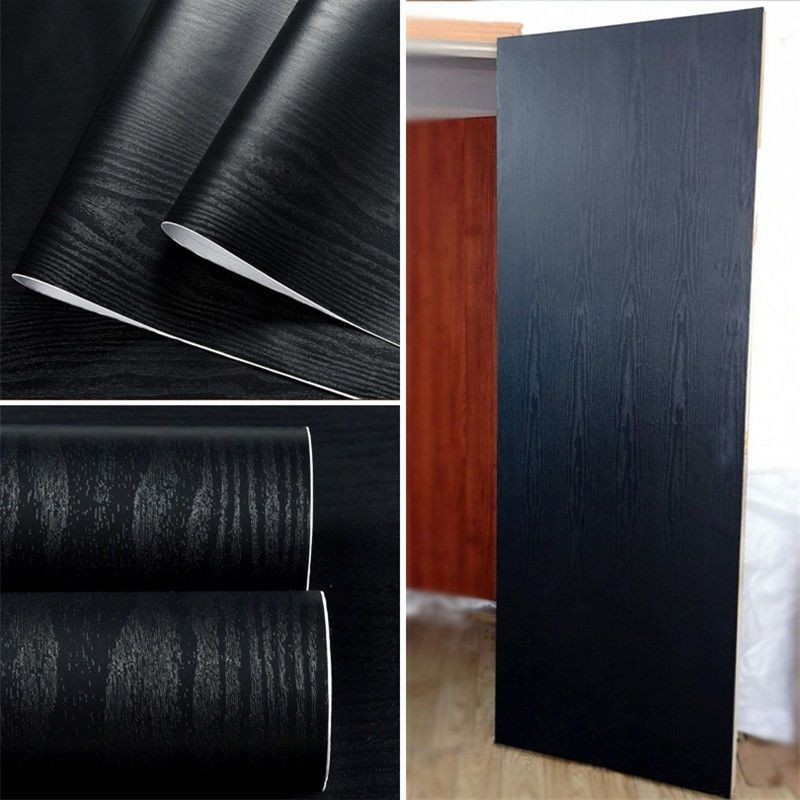 Furniture Refurbishment Wood Grain Sticker Self-Adhesive Imitation Wood ...