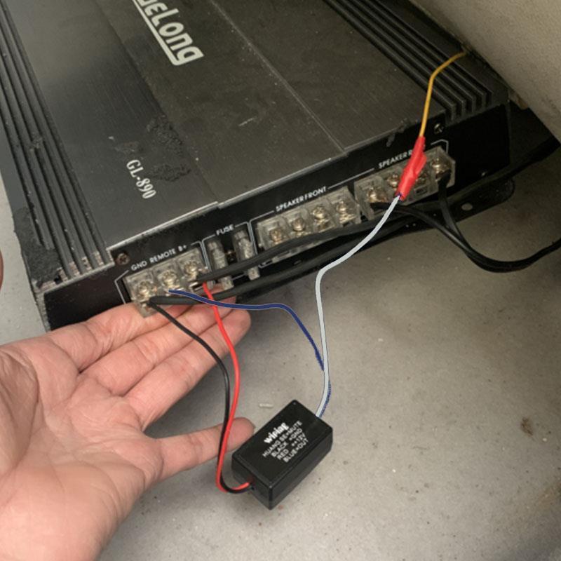 Car Audio dsp Power Amplifier Subwoofer Delay Power On Start Filter