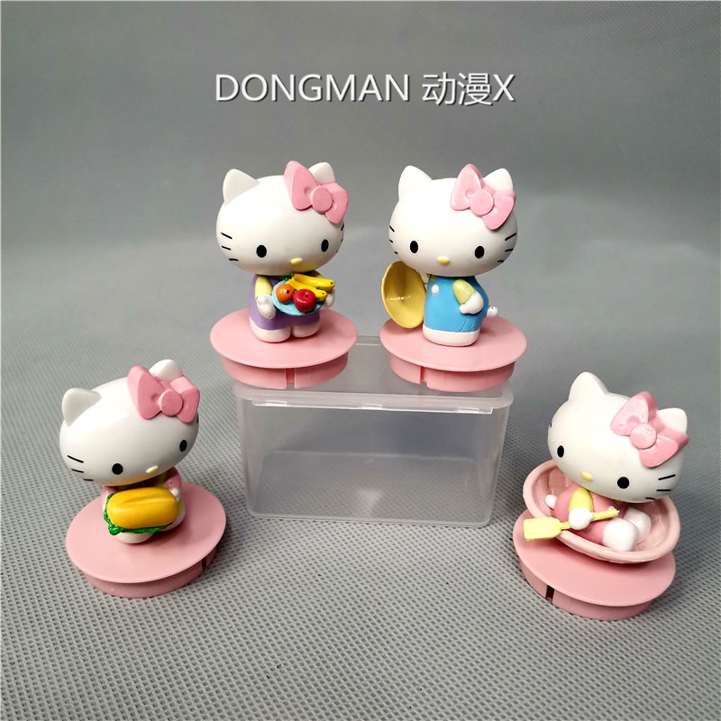 Hellokitty Hello Kitty KT Cat Cute Cartoon Doll Figure Doll Car
