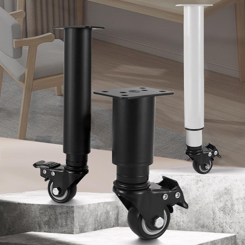 Universal Wheel Movable Table Leg Adjustable Heavy Duty With Brake