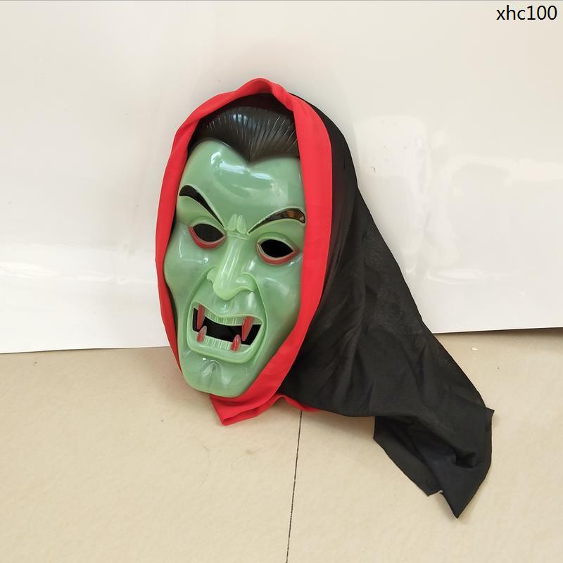 Halloween Mask Male Horror Vampire Headgear Mask Tricky Scary Mask Full Face Zombie Strange