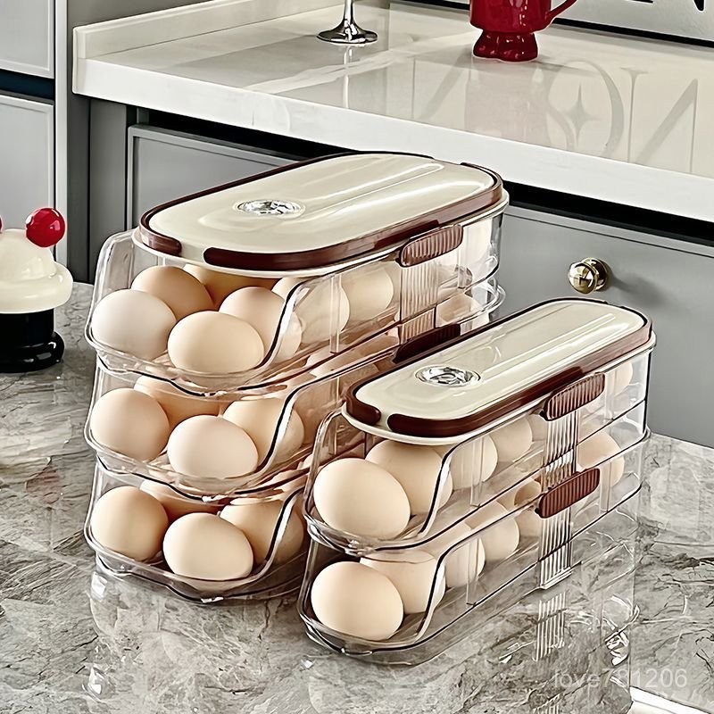 Taiwan Slide Chicken Box Rolling Storage Refrigerator Rack Drawer ...