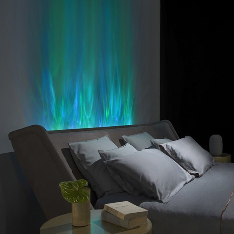 Water pattern light 3D dynamic wall projection LED atmosphere light ...