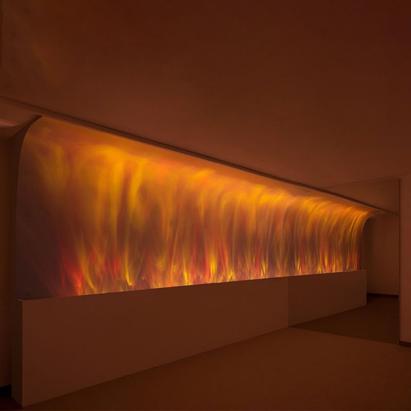 Water pattern light 3D dynamic wall projection LED atmosphere light ...
