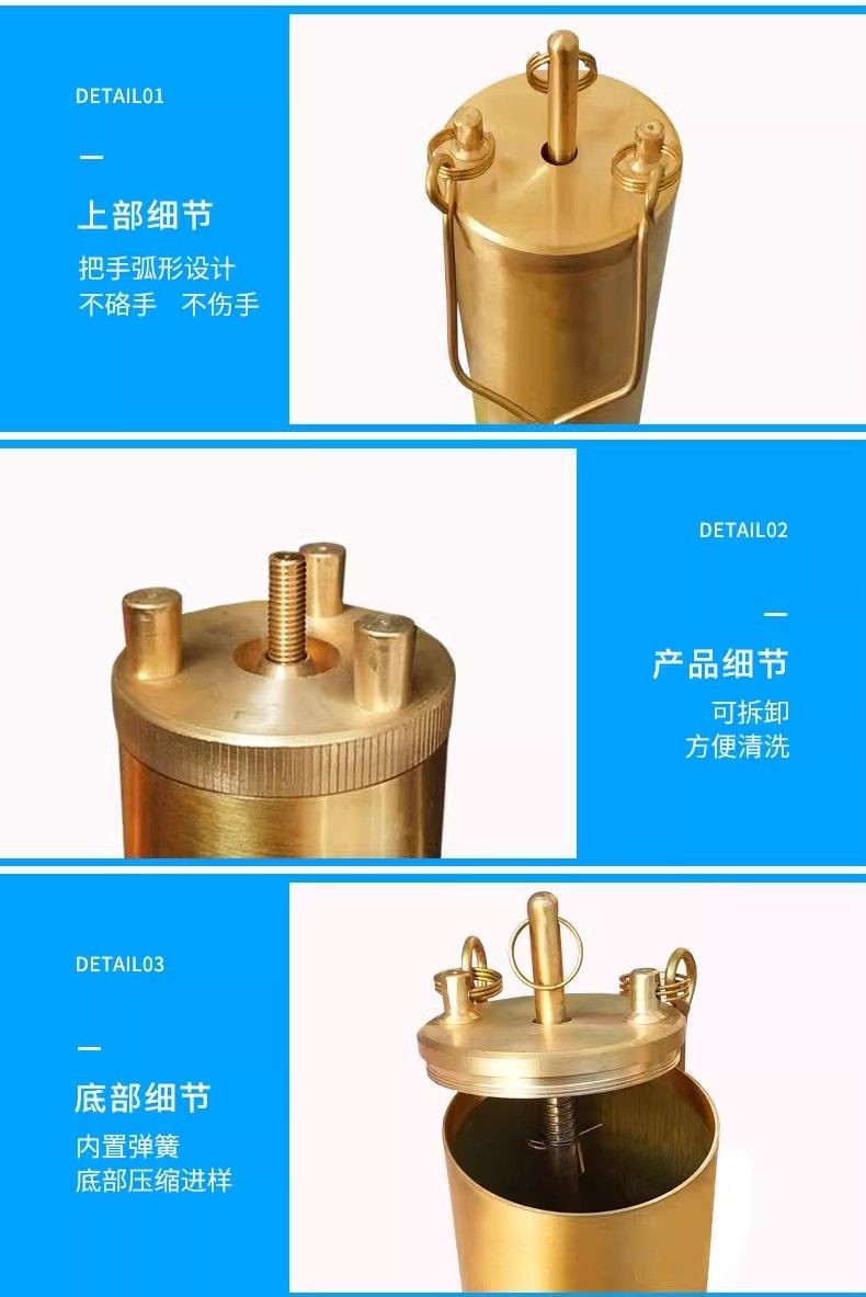 Sampling Barrel Soil Sampler Original Remover Drill Tube Stainless ...