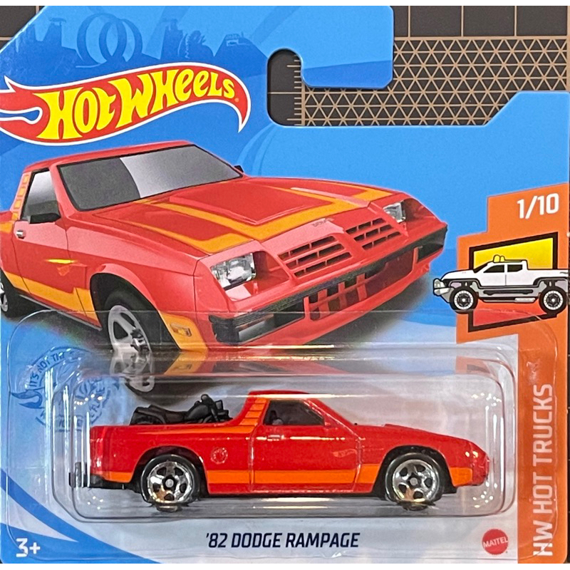 Hot Wheels Dodge Pickup 82 Rampage Cargo Truck Shopee Malaysia 9249