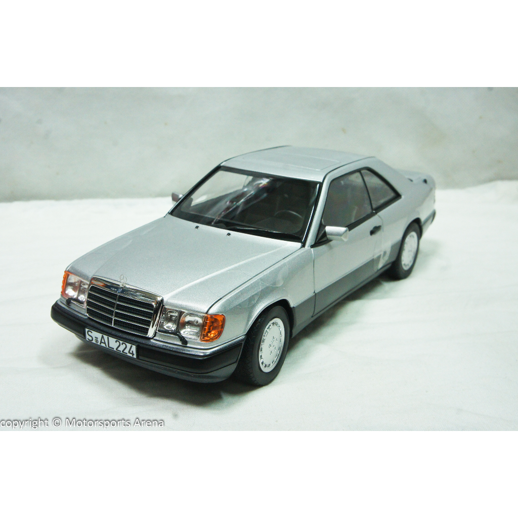 1: 18 Norev Mercedes Benz 300CE-24 (C124) Coupe 1990 Silver | Shopee ...