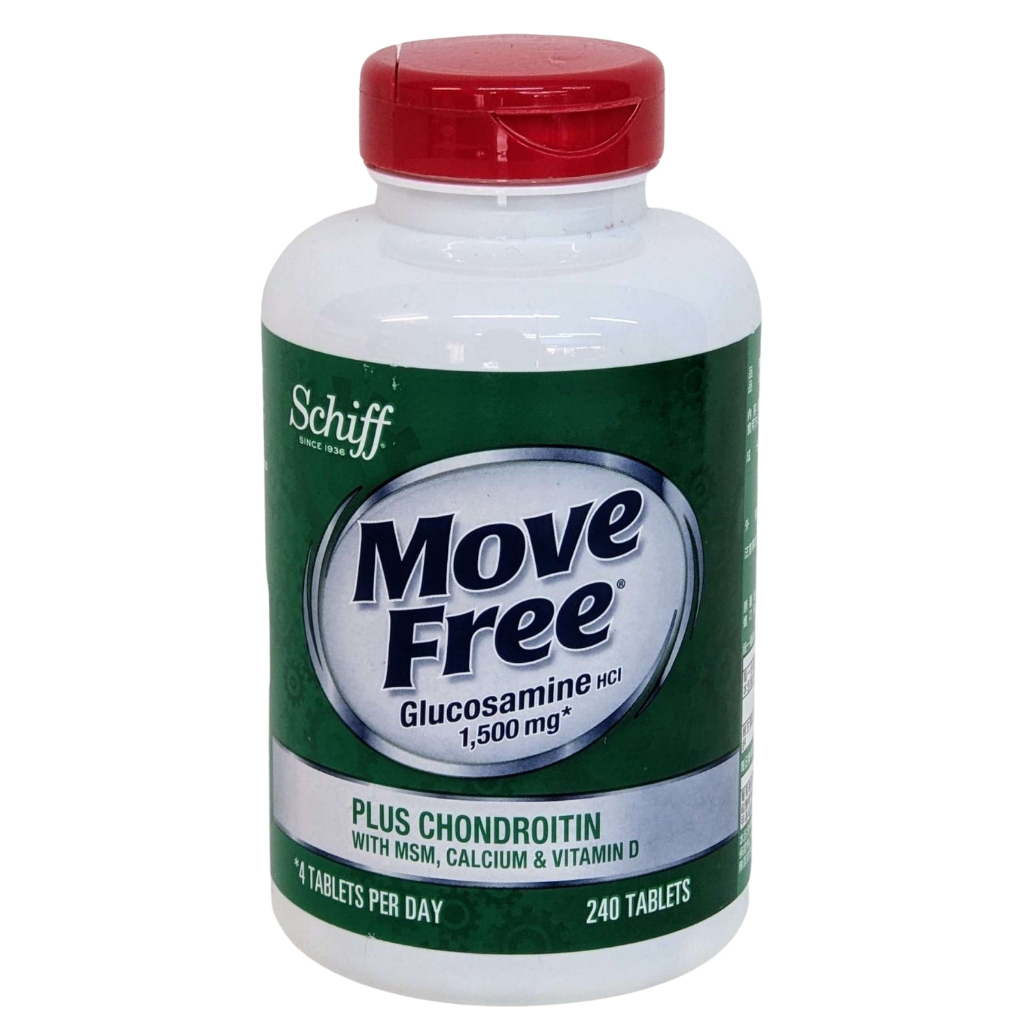 Schiff Yijie Glucosamine+Chondroitin+MSM+Vitamin D+Calcium Tablets 240