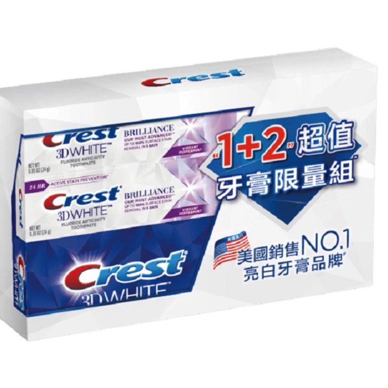 Crest Toothpaste Set Okayama Dream White Peach Set (120g+24gx2) Diamond 