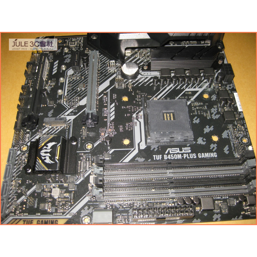 JULE 3C ClubAsus TUF B450MPLUS GAMING B450/GAMING/Inventory/MATX/AM4