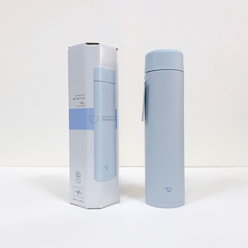 [Zojirushi] Integrated Middle Bolt Screw Cap Stainless Steel Thermos