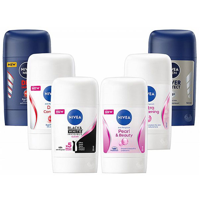 NIVEA Antiperspirant Body Lotion Pro Upgraded Version (50ml) Styles Available [Small San Meiri