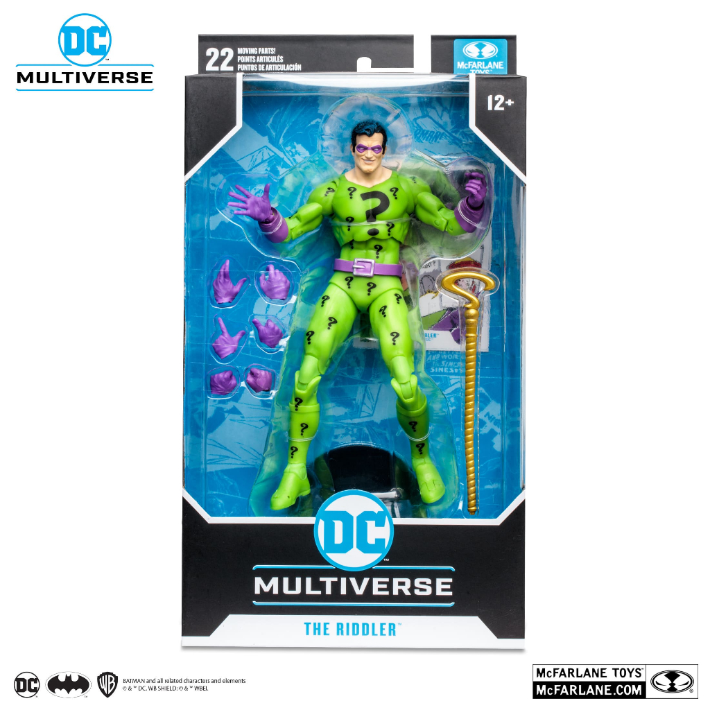 Brand Brand New Ready Stock McFarlane DC Multiverse Riddler Classic ...