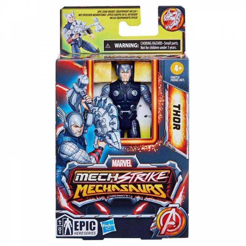 Hoonbao Toy Shop MARVEL Avengers 4 Inch Dinosaur Mecha Series MECH ...