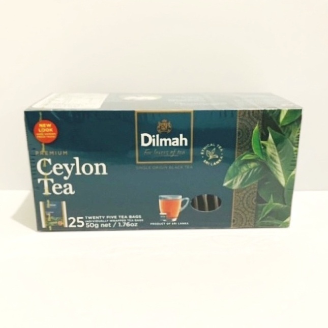 [Instant Cute Tea Shop] Dilmah Top Black (Ceylon Tea) 25 Bags/Box ...