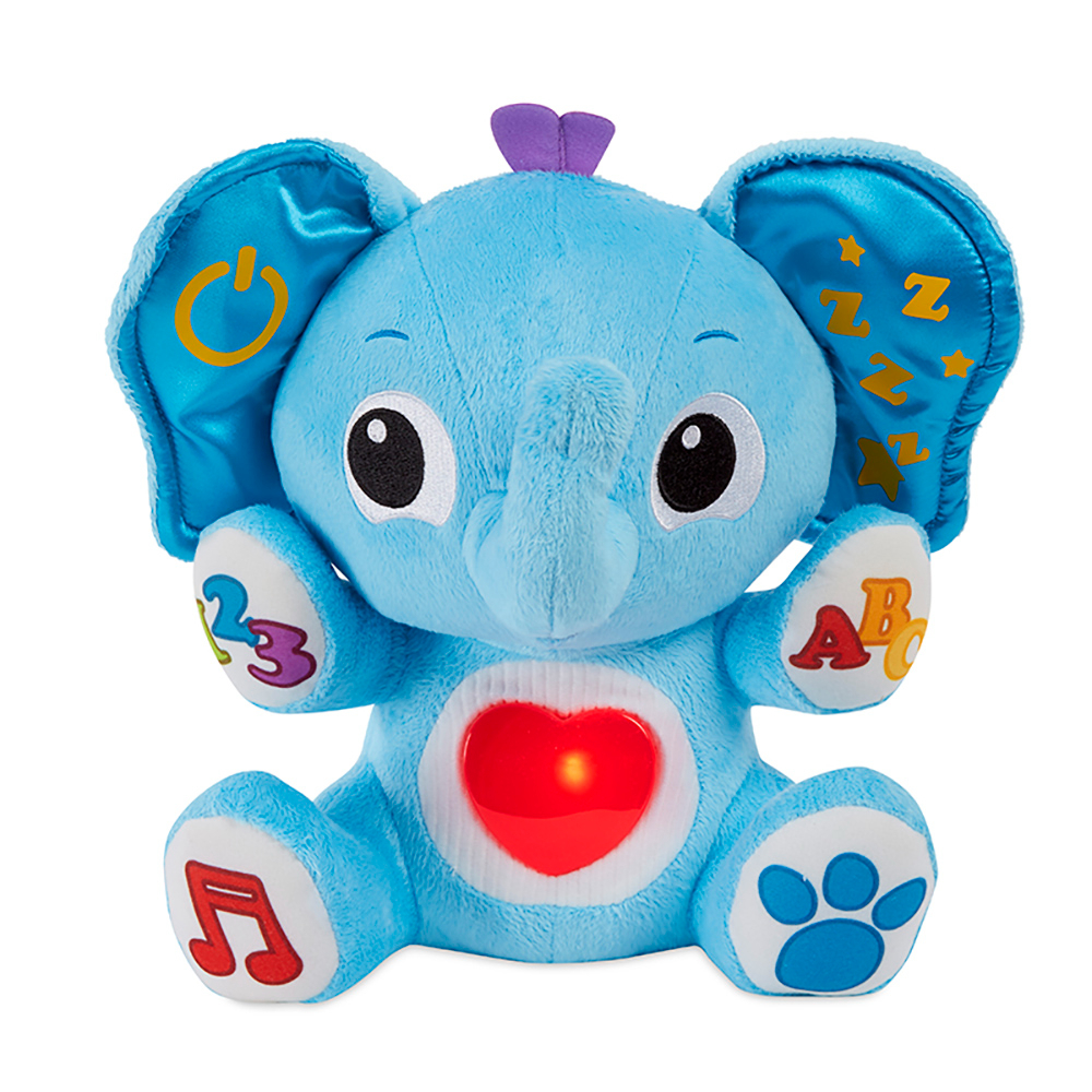 Toy Research Center Little Tikes Tikes-Music Soothing Elephant (Blue ...