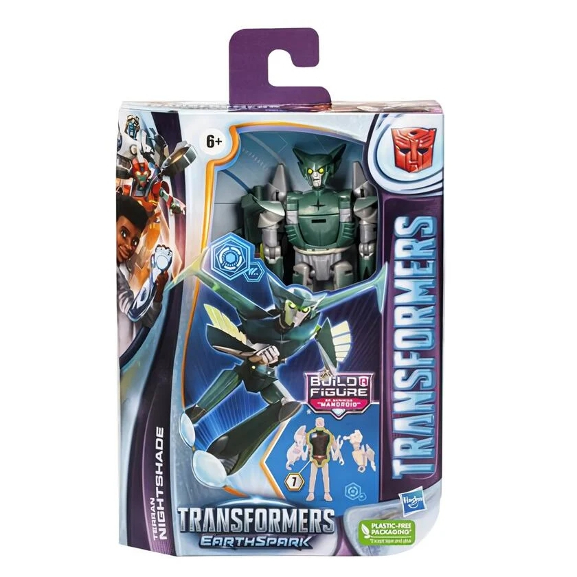 Transformers Cartoon EARTHSPARK Earth Fire Deluxe Warrior Ke Bowen