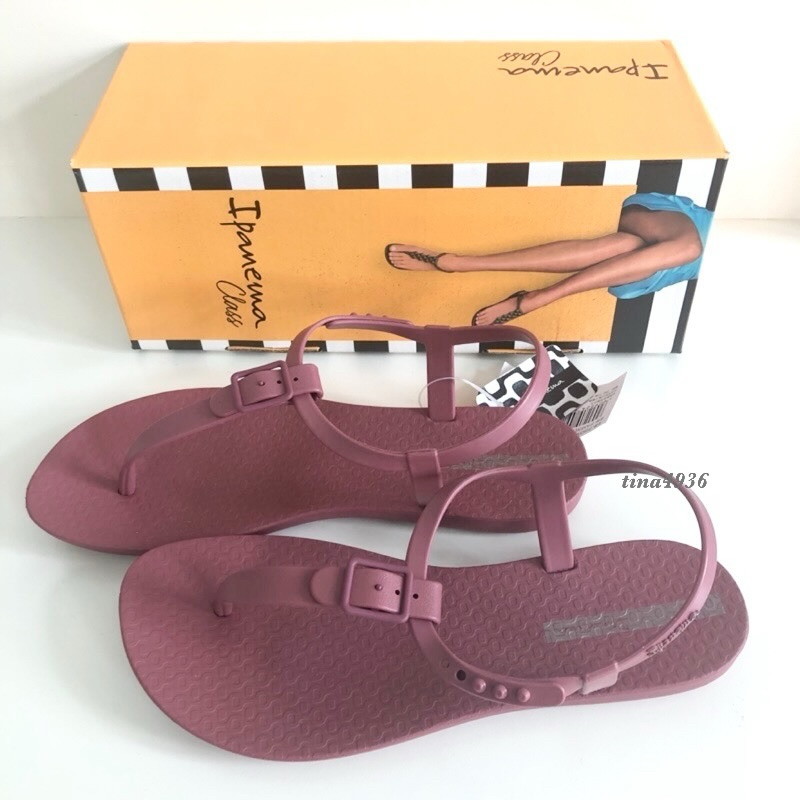 IPANEMA CLASS II FEM Girls 35 36 37 38 39 40 Allie Simple Buckle T Flip Sandals Shopee Malaysia