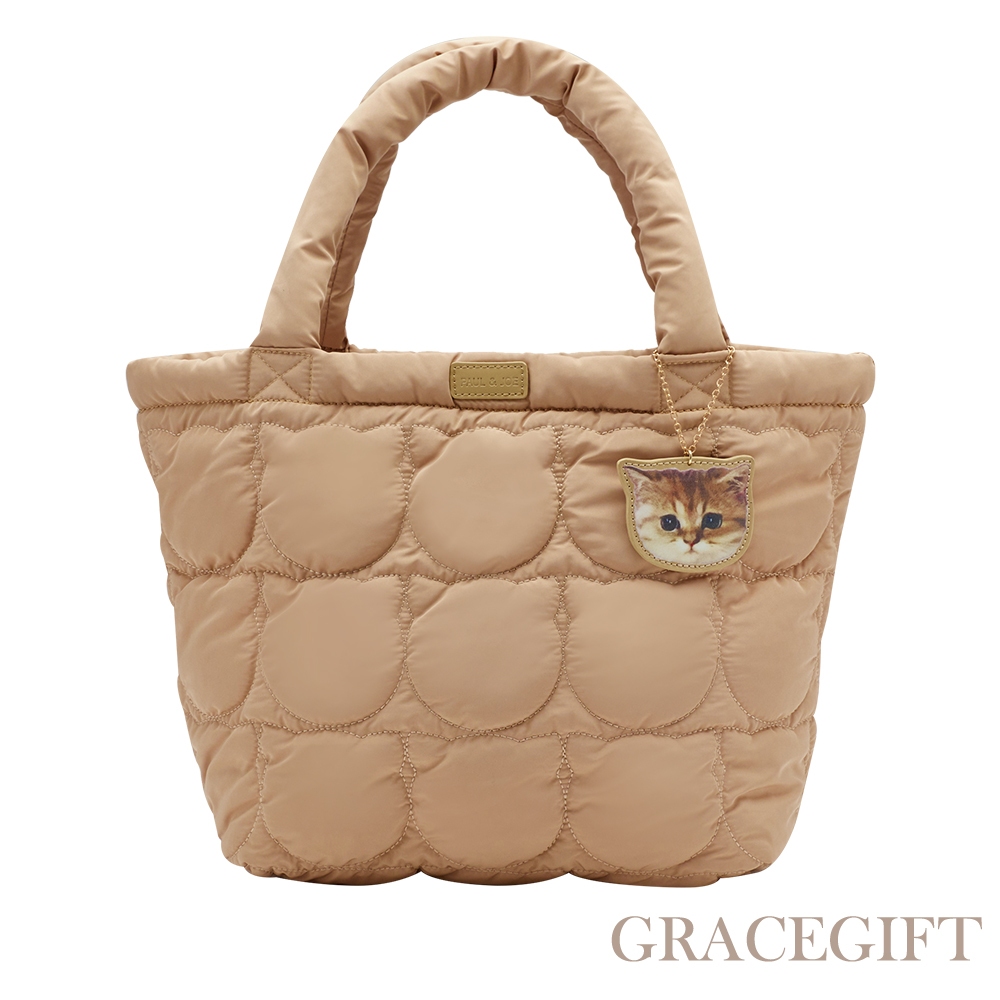 Grace Gift Grace Straw PAUL JOE Co Branded Peng Peng Little Brown Cat Little White Cat Car Line Air Tote Bag M Shopee Malaysia