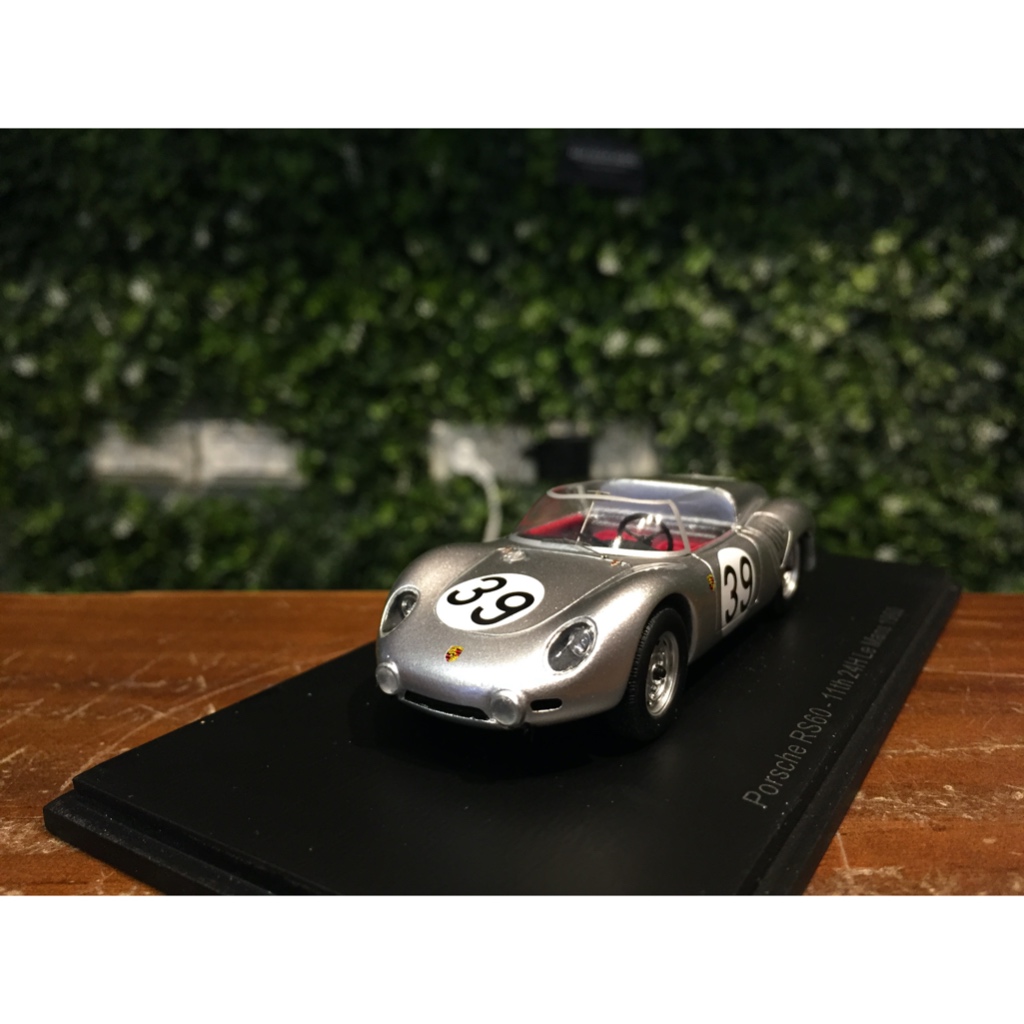 1/43 Spark Porsche RS60 39 11th 24H Le Mans 1960 S9727 [MGM] | Shopee ...