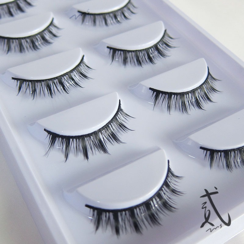 2Us Black Terrier Tower Pointed Upper Eyelashes Man Daily False ...