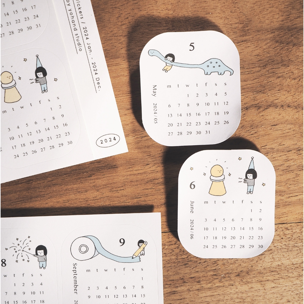 Right Hand Superman 2024 Calendar Sticker Shopee Malaysia