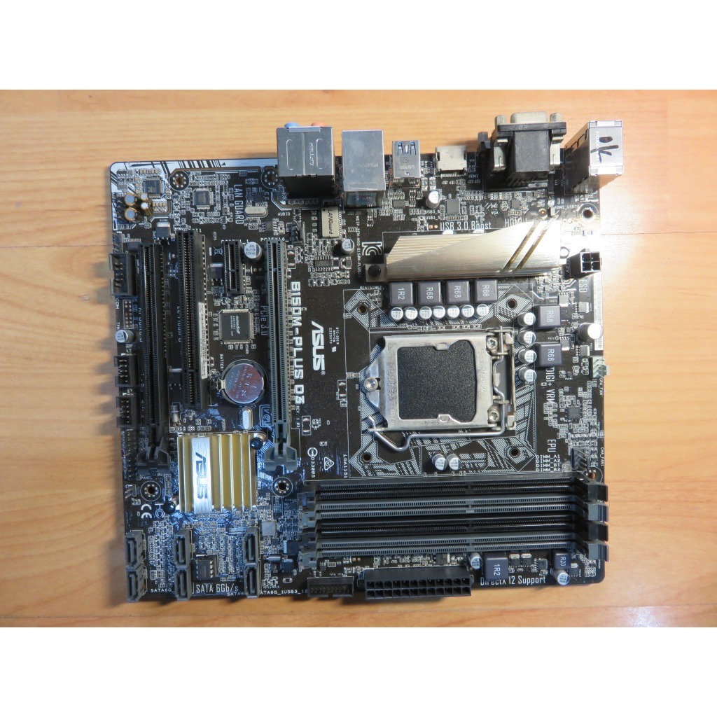 A.1151 MotherboardAsus B150MPLUS D3 DDR3 Dual Channel Six Seventh