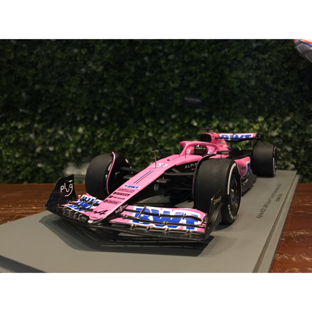 Miniature SPARK 1/18 Alpine A523 - GP Arabie Saoudite 2023 - Esteban Ocon - 18S883
