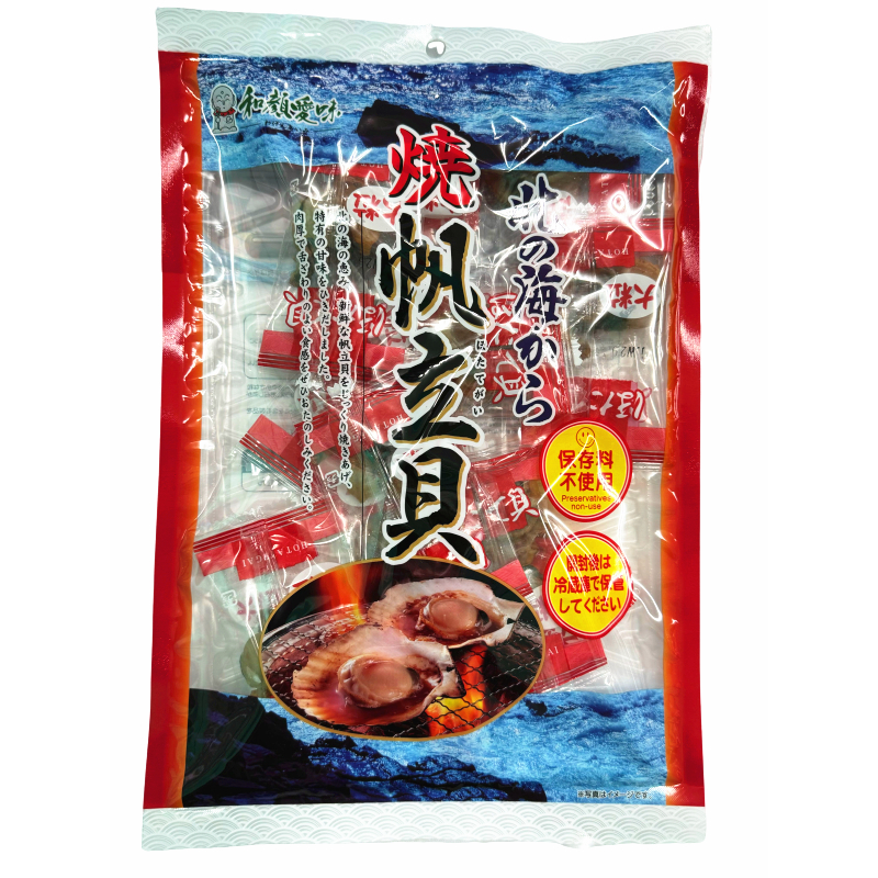 Japan Ichiei North Sea Grilled Scallops Candy Seasoned Spicy Original