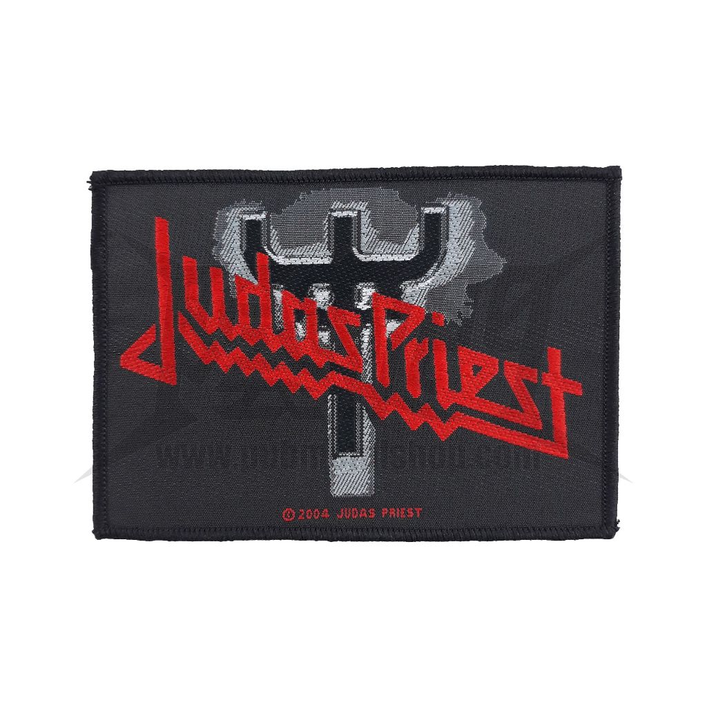 Judas priest-logo fork Foreign Imported Orchestra Patch Heavy Metal ...
