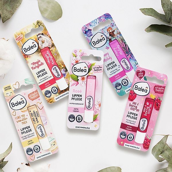 Germany Balea Lip Balm (4.8g/4.8gx2pcs) Aloe Rose Shea Butter dm [Small San  Meiri] DS013212x X | Shopee Malaysia