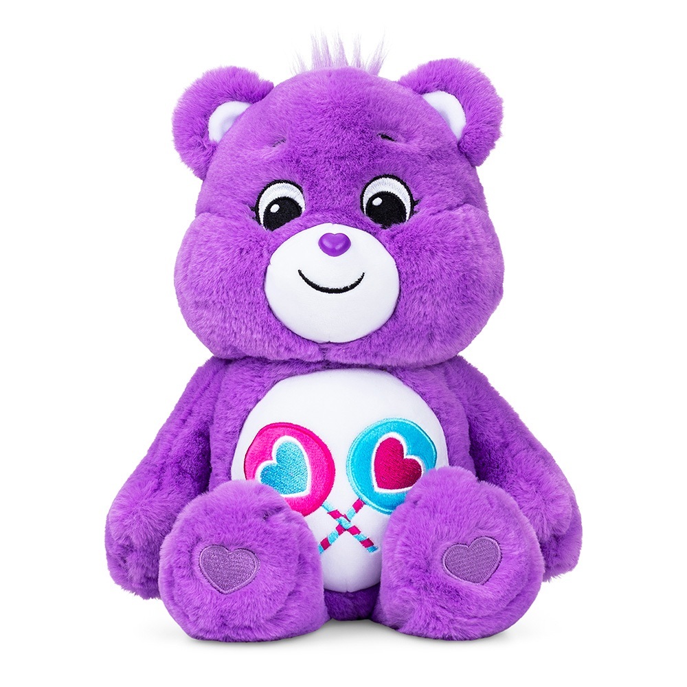 Care Bears Rainbow BearsPlush Doll Sharing Bear (Medium) (Basic Fun