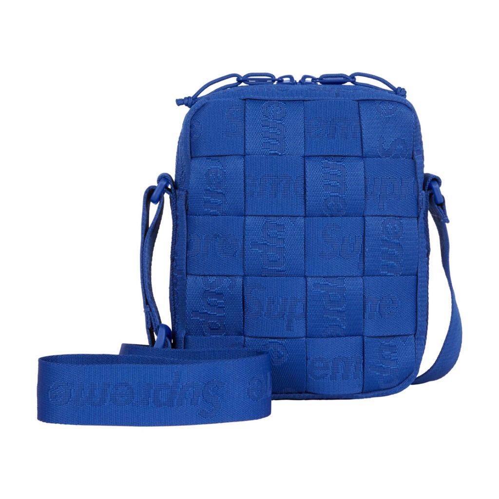 QUEST] SUPREME 24SS WOVEN SHOULDER BAG Side Backpack