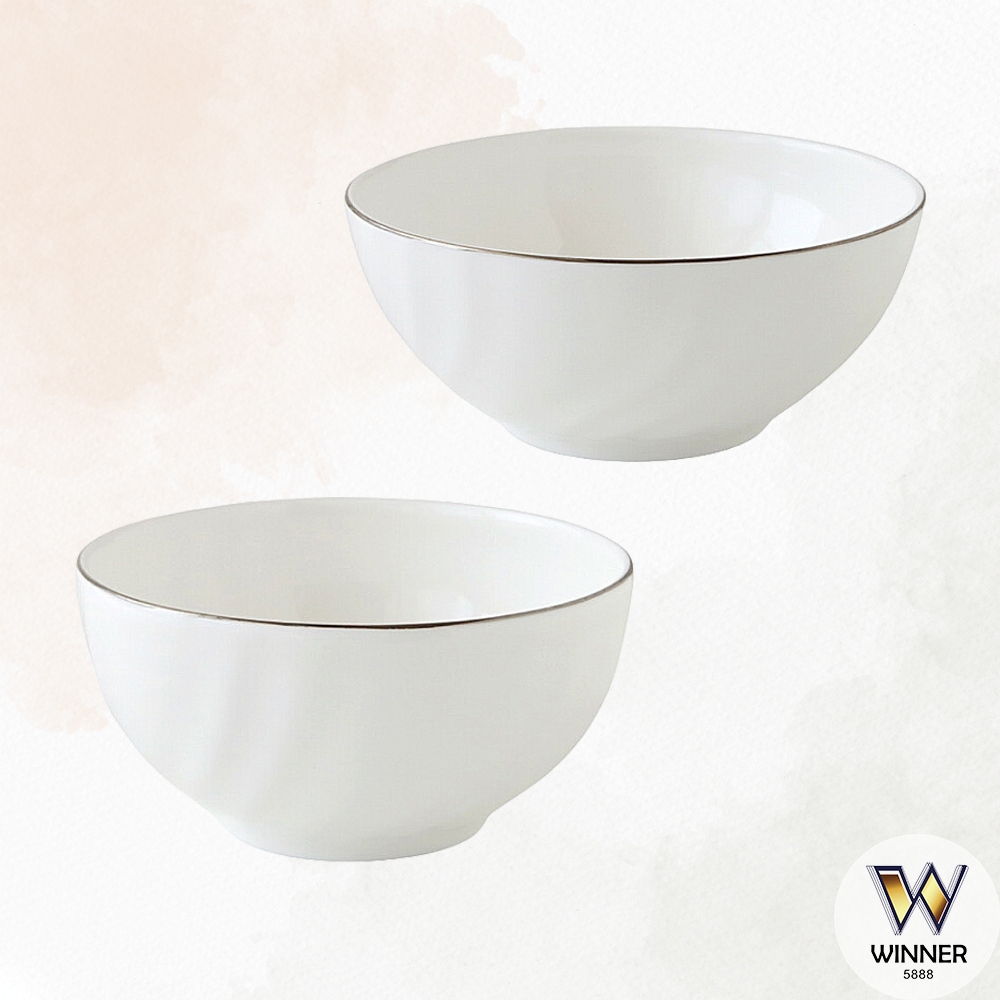 Dora Microwaveable Bone China Tableware [Winner] Ceramic Bowl Plate