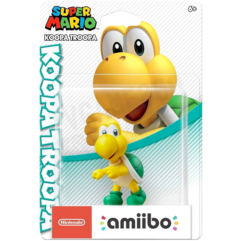 Nintendo AMIIBO NFC SWITCH NS Super Mario Slow Turtle KOOPA TROOPA ...