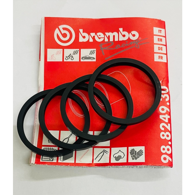 正 BREMBO Oil Seal+Soil Seal Big Crab 34mm Calipers Repair Kit Soil Non