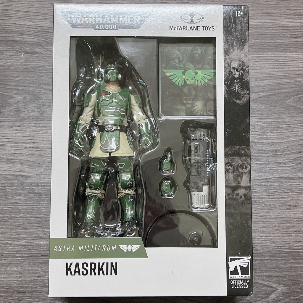Figure McFarlane Kasrkin – Astra Militarum – Warhammer 40K – Neuve Sous Blister