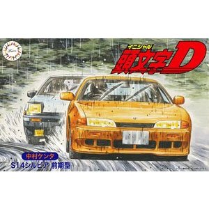 FUJIMI 1/24 Initial D S14 SILVIA Early Type Nakamura ケンタ ISD13 Assembly ...